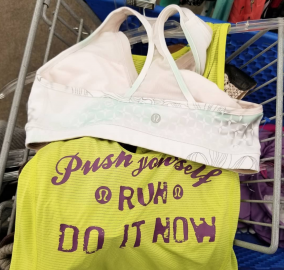 donated clothes