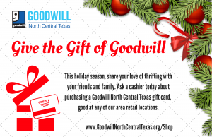 Give the Gift of Goodwill graphic