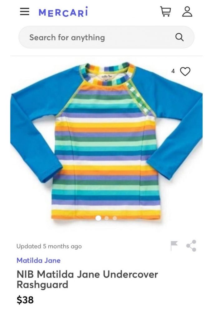 a striped shirt for sale online