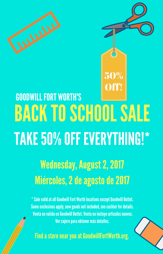 Back to School Flyer