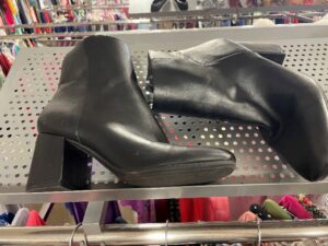 black boots