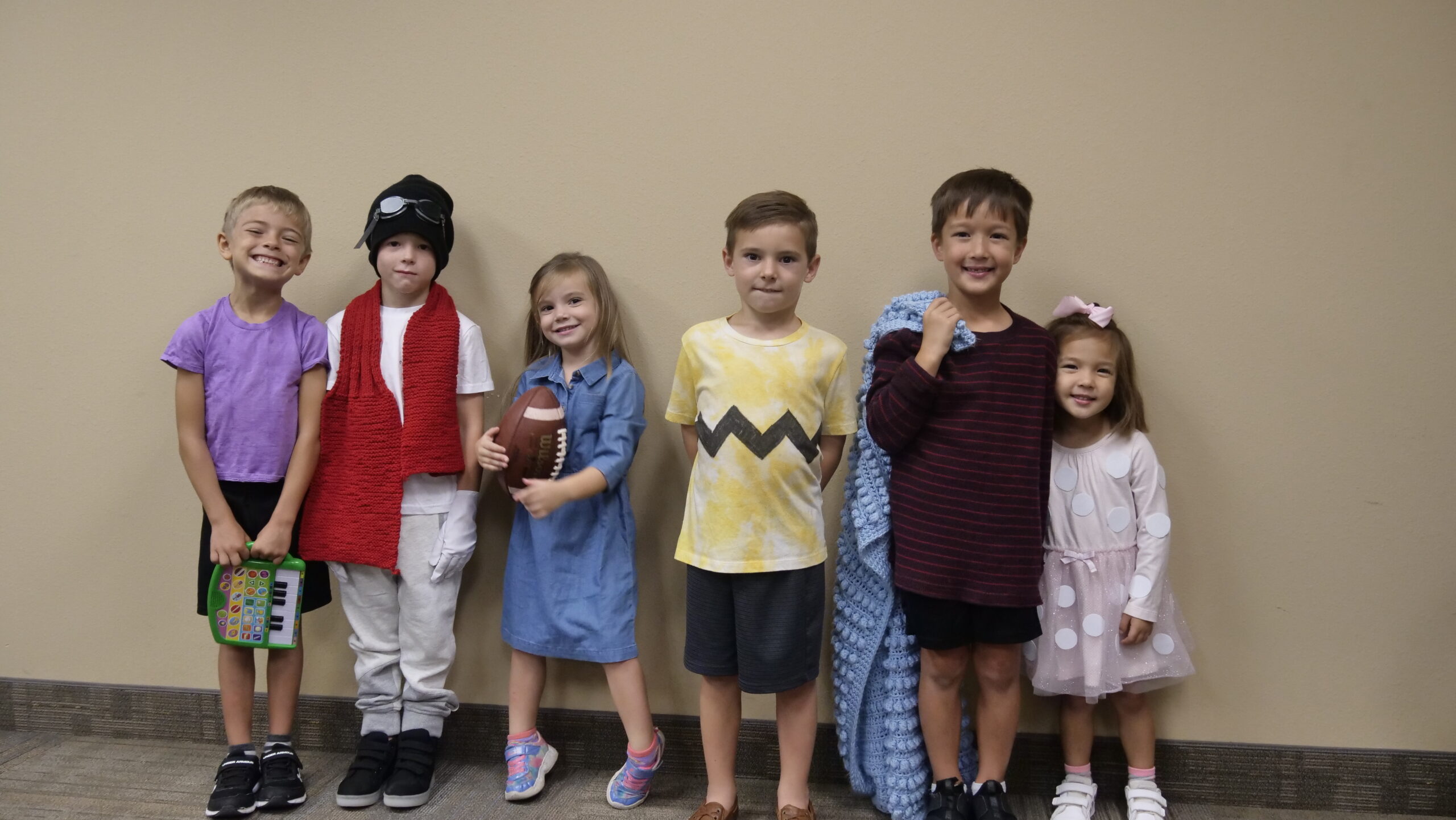 a charlie brown group costume