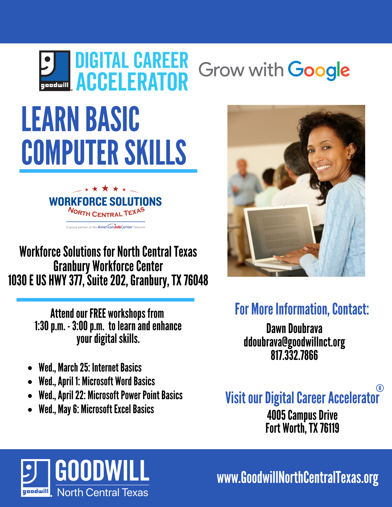 Learn Basic Computer Skills: Microsoft Excel Basics | Goodwill North ...